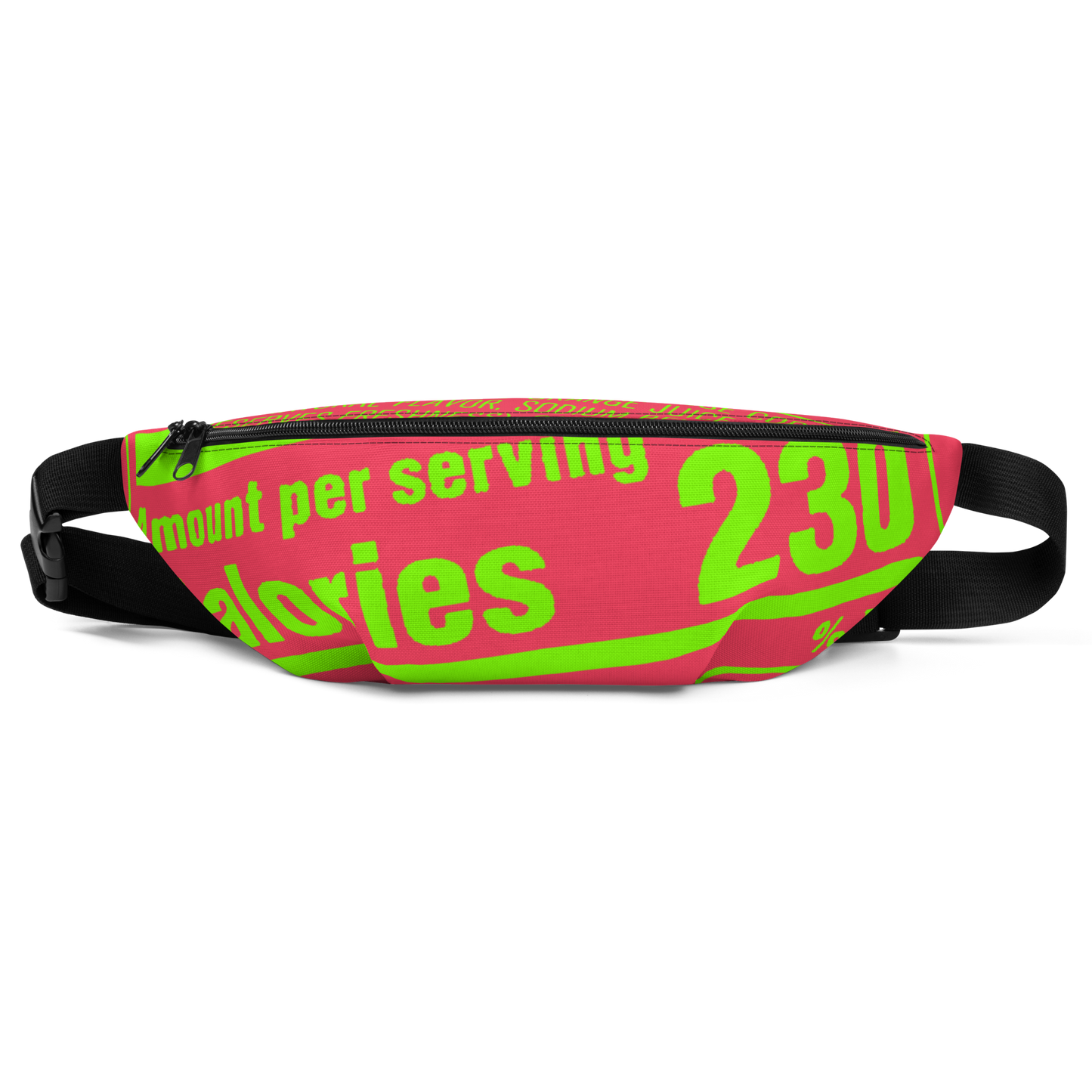 Nutrition Facts Fanny Pack