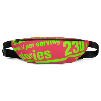 Nutrition Facts Fanny Pack