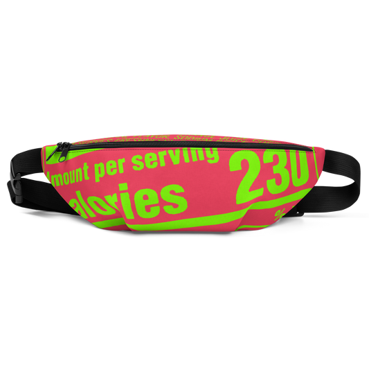 Nutrition Facts Fanny Pack