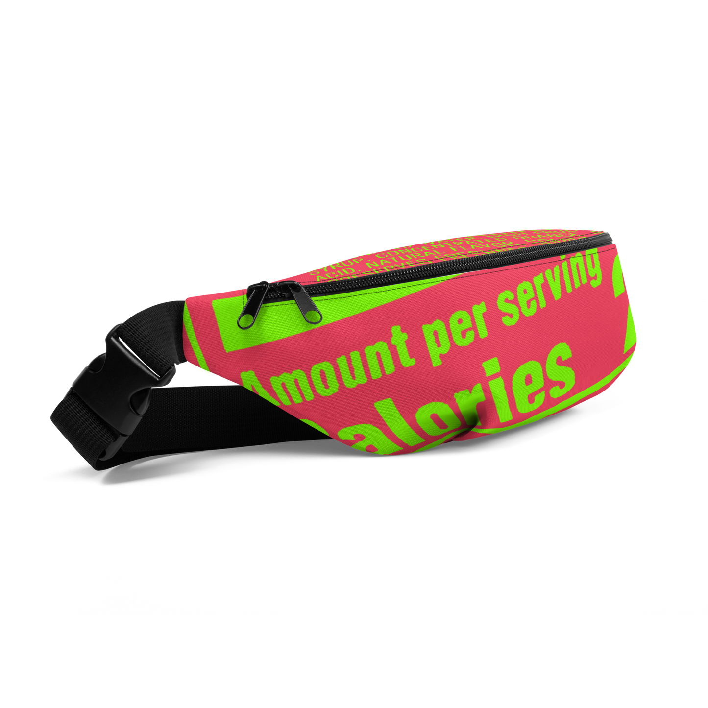 Nutrition Facts Fanny Pack