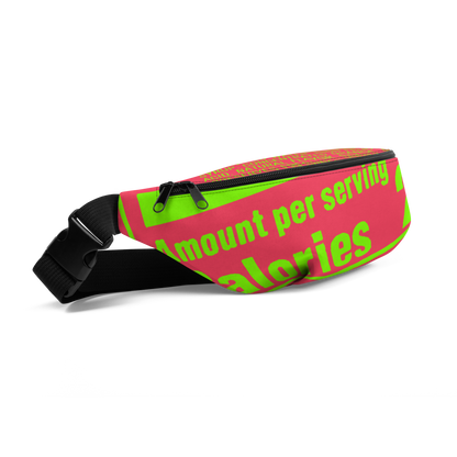 Nutrition Facts Fanny Pack