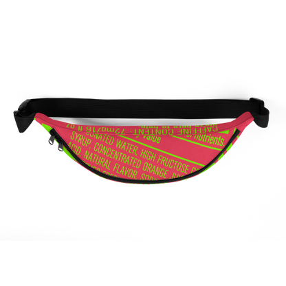 Nutrition Facts Fanny Pack